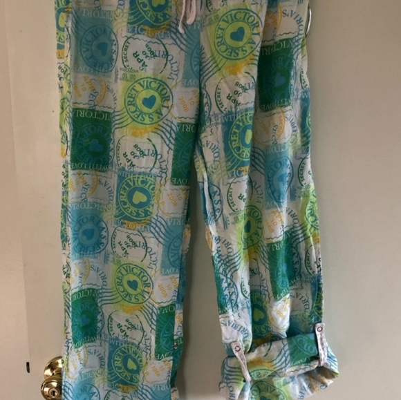 Victoria secret pj pajama pants capris summer spring - Picture 2 of 6